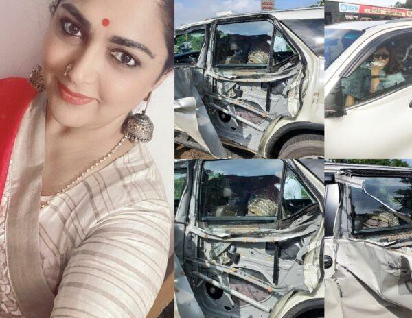 Kushboo Sundar Accident