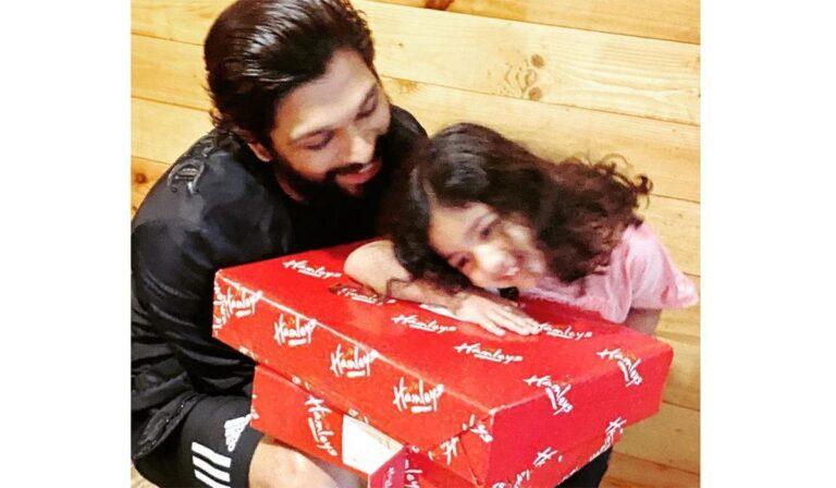Allu Arjun Wishes to His Infinite Cuteness