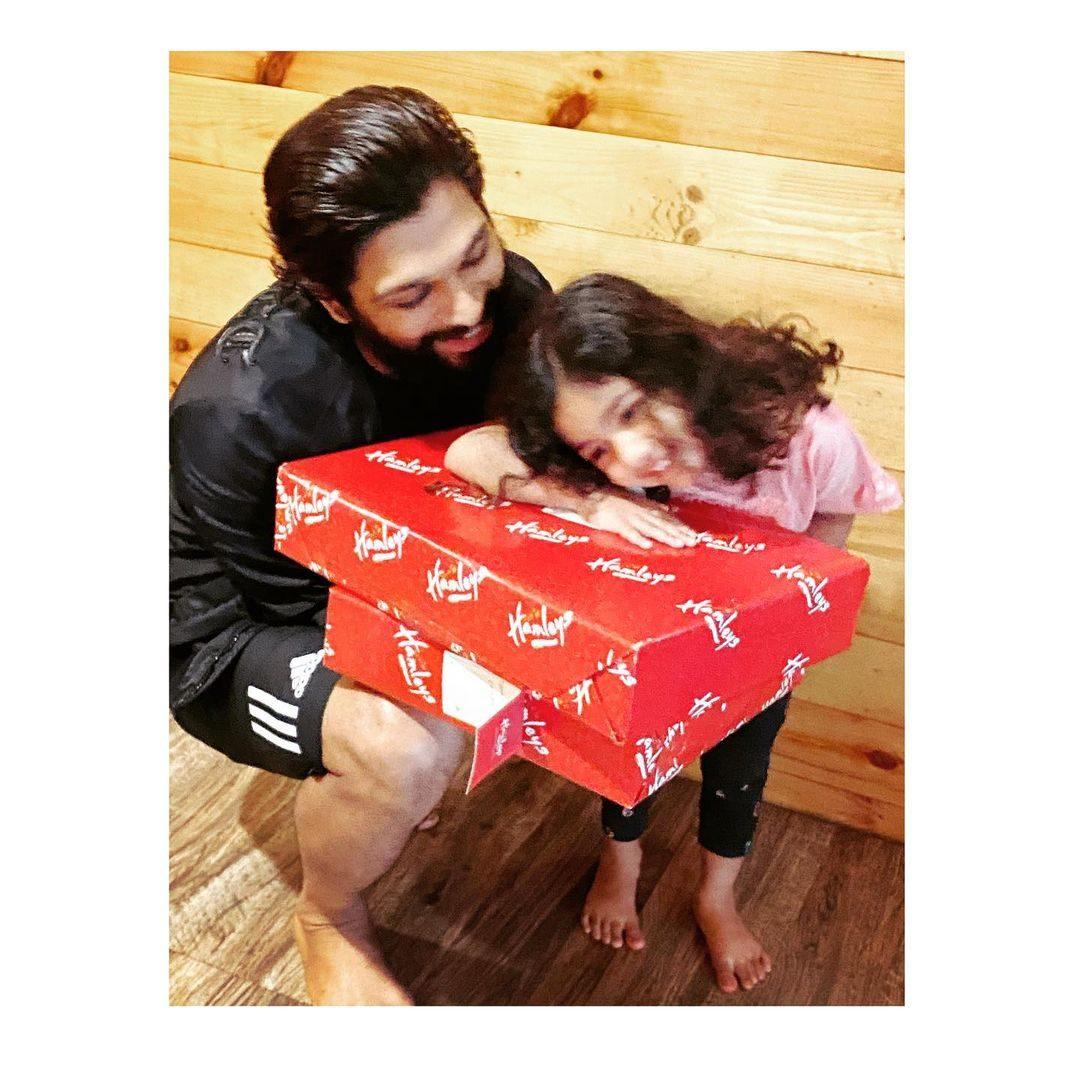 Allu Arjun Wishes to His Infinite Cuteness