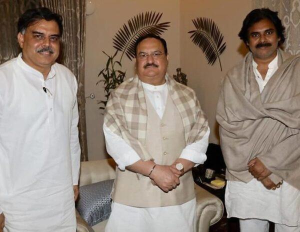 Pawan Kalyan -Jagat Prakash Nadda