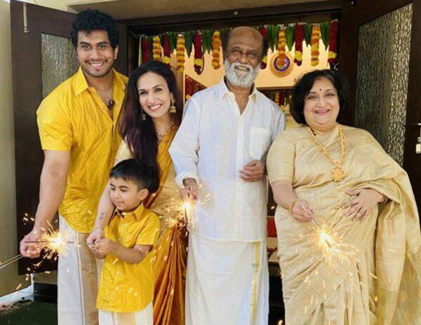 Rajinikanth-Diwali-Celebrations