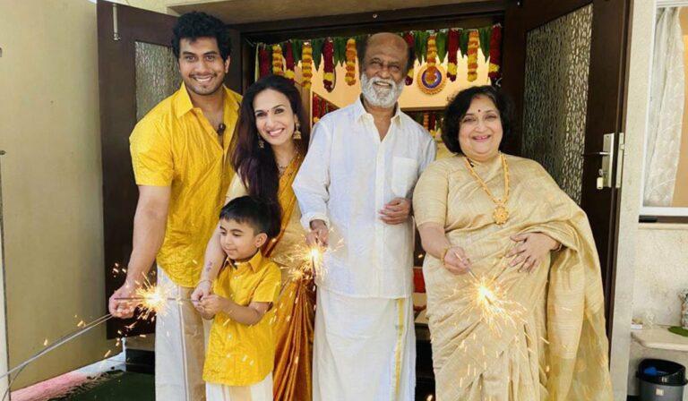 Rajinikanth-Diwali-Celebrations