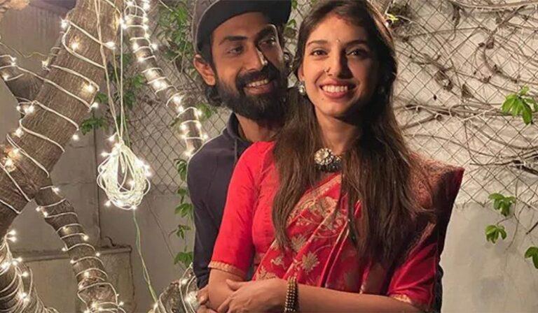 Rana Daggubati Looking at Her Adoringly