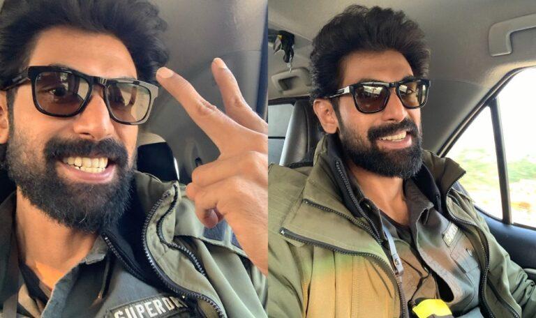 Rana Daggubati -Shooting