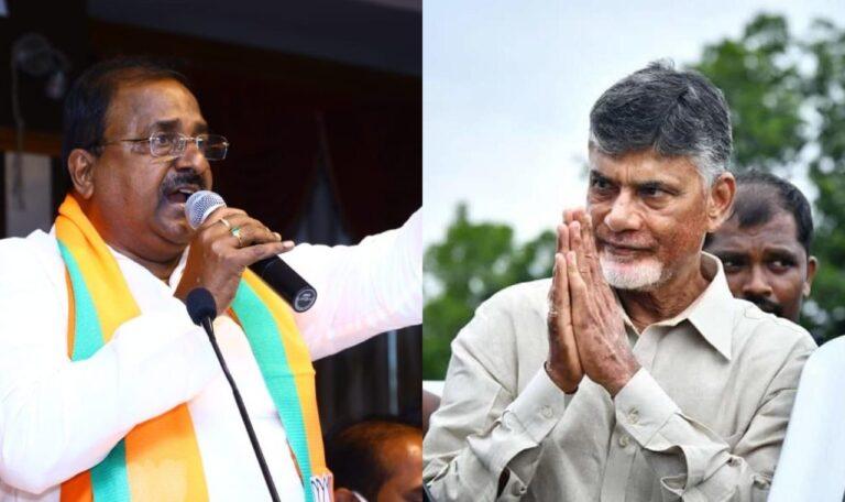 Somu Veerraju - Chandrababu Naidu