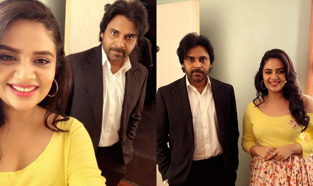 Sreemukhi's Dazzling Clicks with Powerstar