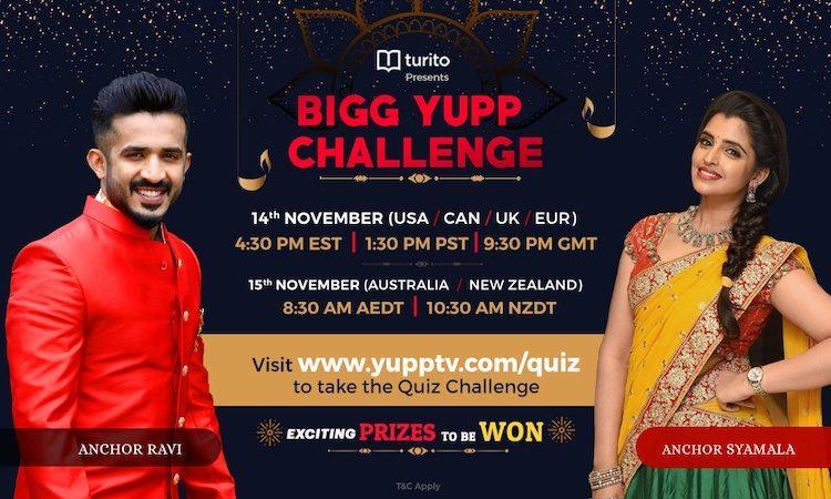 YuppTV’s “Bigg Yupp Challenge” with Gifts for Diwali