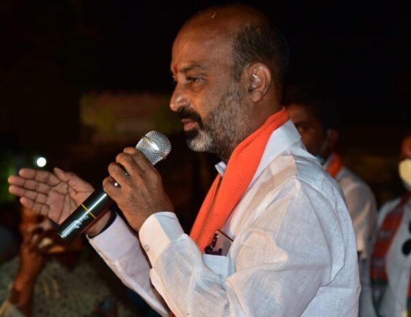 bandi sanjay kumar says BJP surgical strike on hyderabad old city