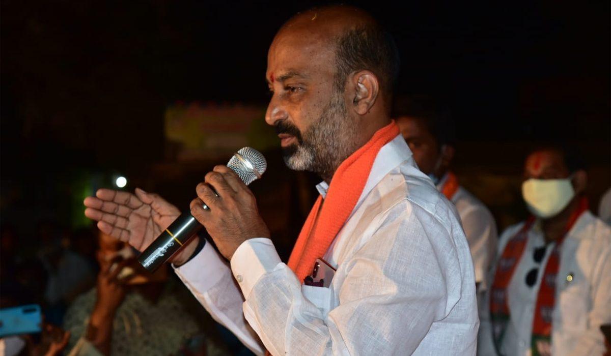 bandi sanjay kumar says BJP surgical strike on hyderabad old city