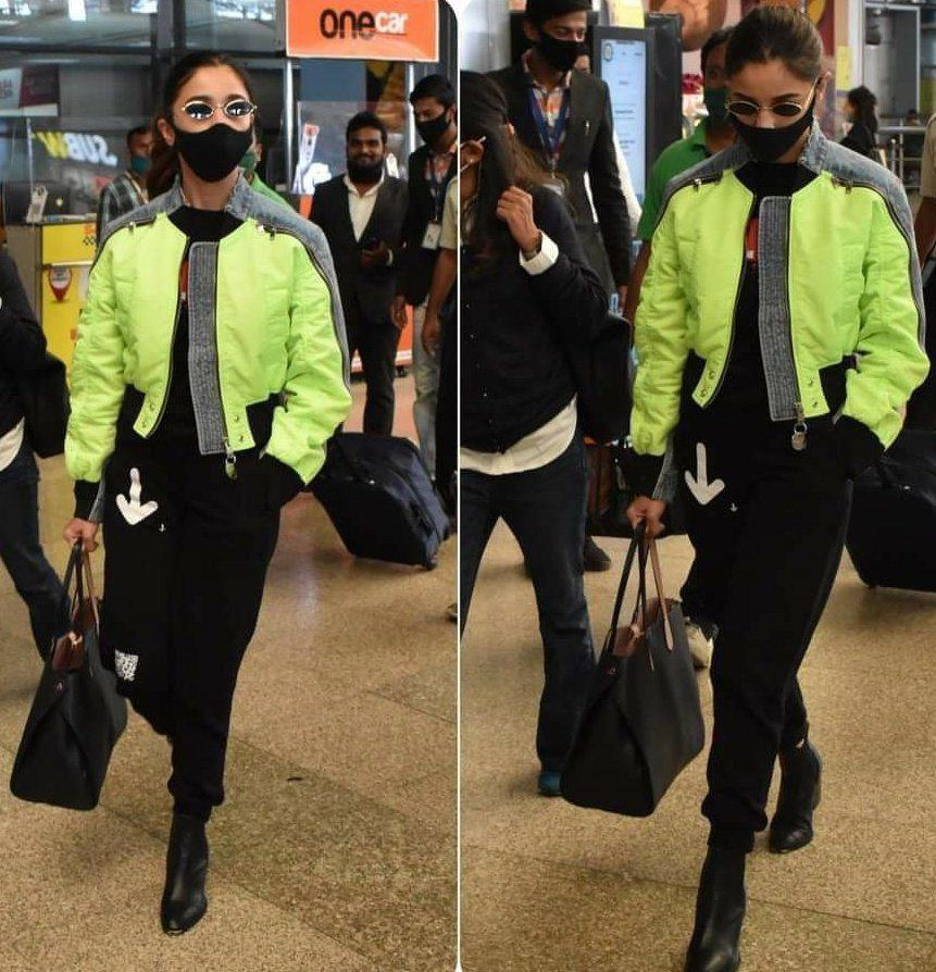 Finally, Alia Bhatt Comes Home, Hyderabad for RRR