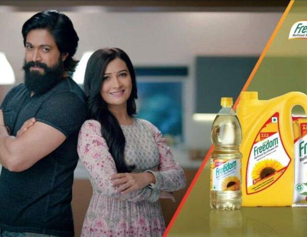 KGF 2 Yash oil promotions Ad