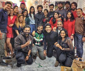 Ram Charan, Allu Arjun Varun Tej , Sai Dharam Tej, Niharika Konidela Christmas Celebrations
