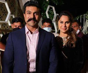 Ram Charan - Varun Tej - Allu Arjun -Niharika Konidela-Nischay Wedding Reception