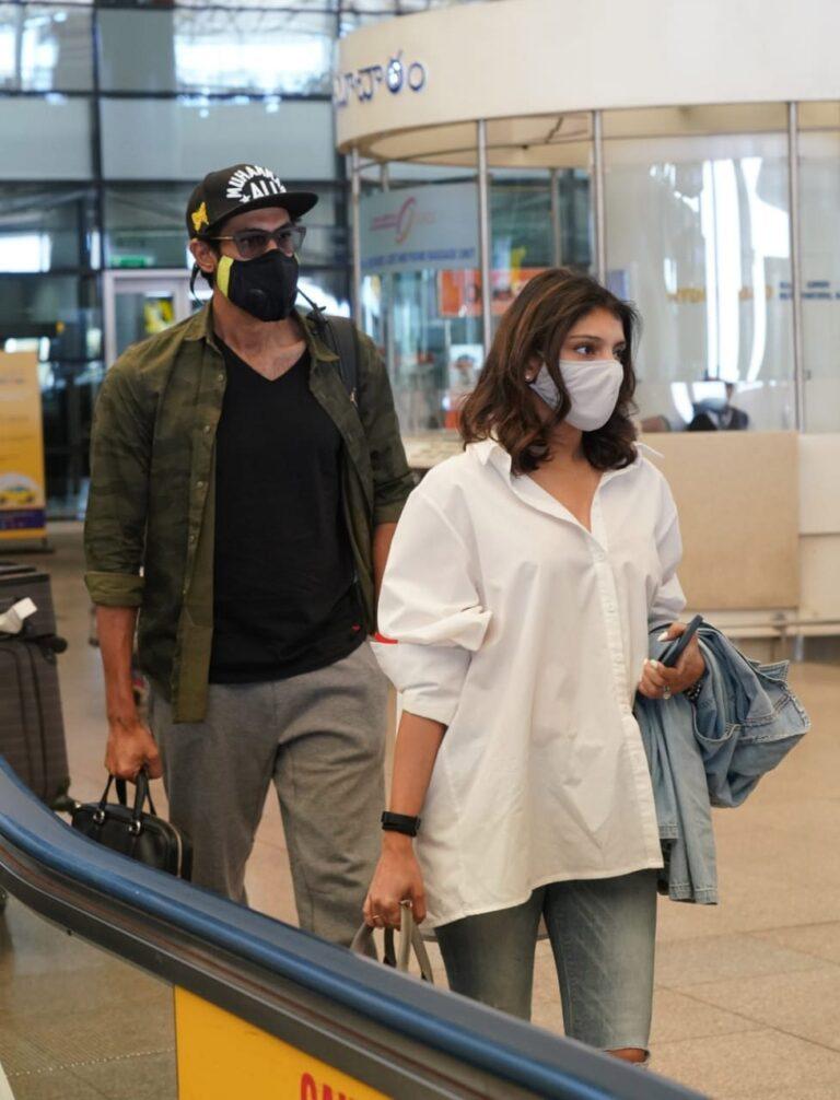 Rana-Miheeka-Papped-Looking-Extremely-Stylish-&-Airport-Perfect