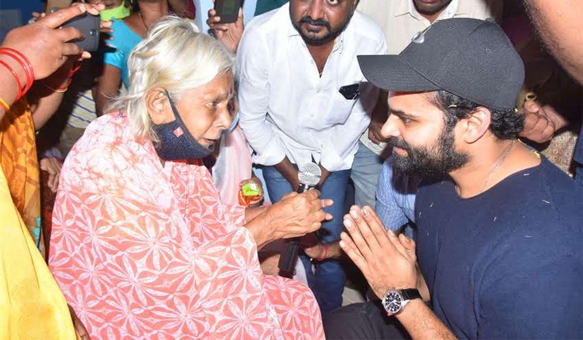 Sai Dharam Tej Stands Tall Inaugurating That Home