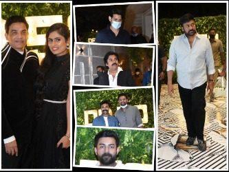 Tollywood Celebs at Dil Raju 50th Birthday Bash Party - (1)