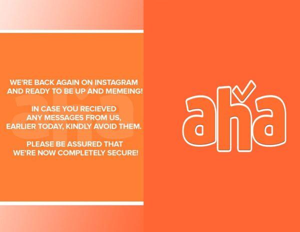 Aha-Video - Instagaram