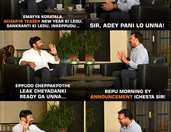 Chiranjeevi Acharya Movie Update-