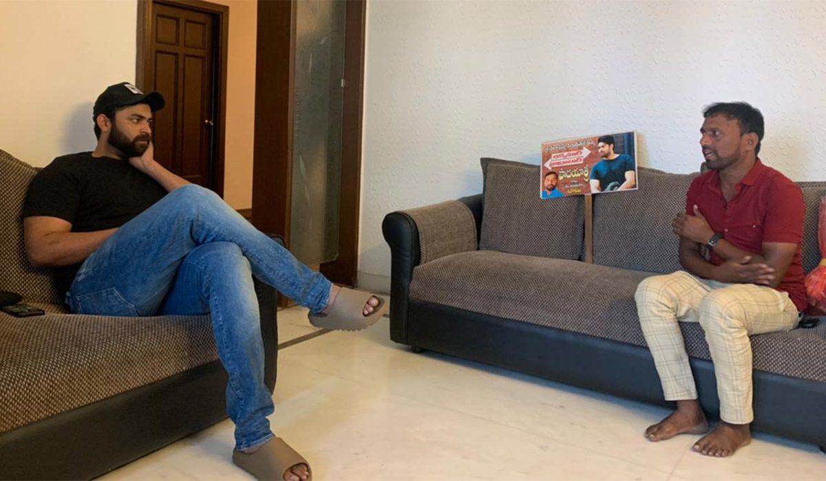 Die-hard Fan Cycles 200 Kms for Mega Hero