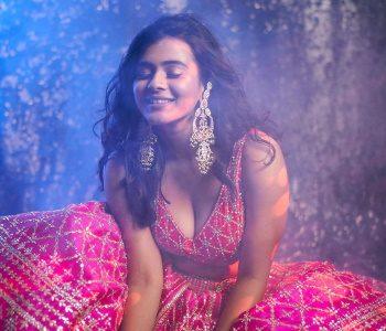 Hebah Patel Hot Lehenga Photoshoot Photos _7