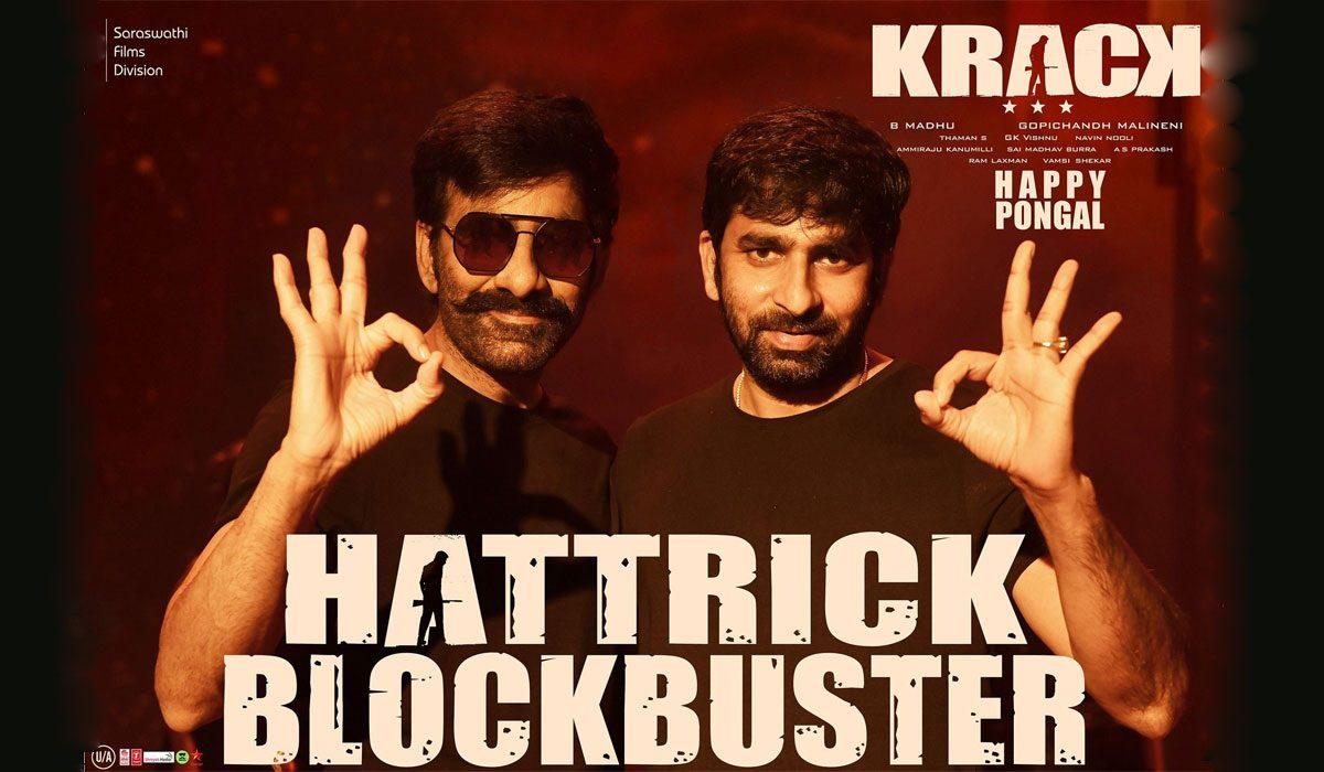 Krack Has Come As Baahubali for Tollywood