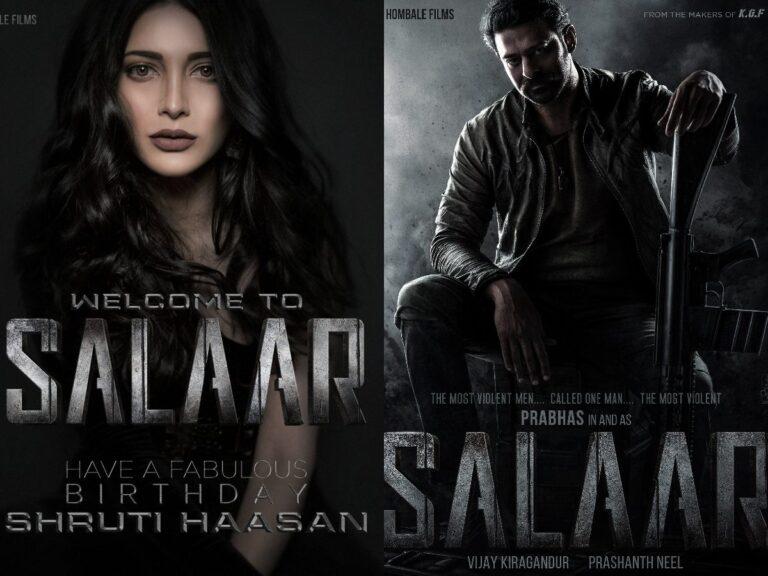 Shruti Haasan - Prabhas Salaar