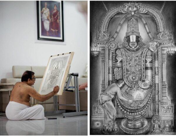 Pic Talk: Stunning Artwork By Brahmanandam   