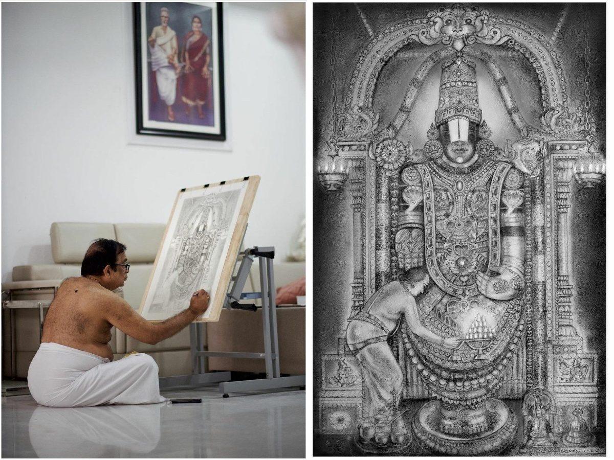 Pic Talk: Stunning Artwork By Brahmanandam