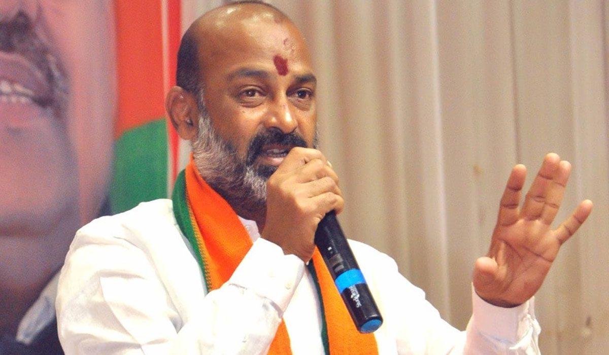 Telangana BJP President Bandi Sanjay Kumar comments on COVID Vaccination