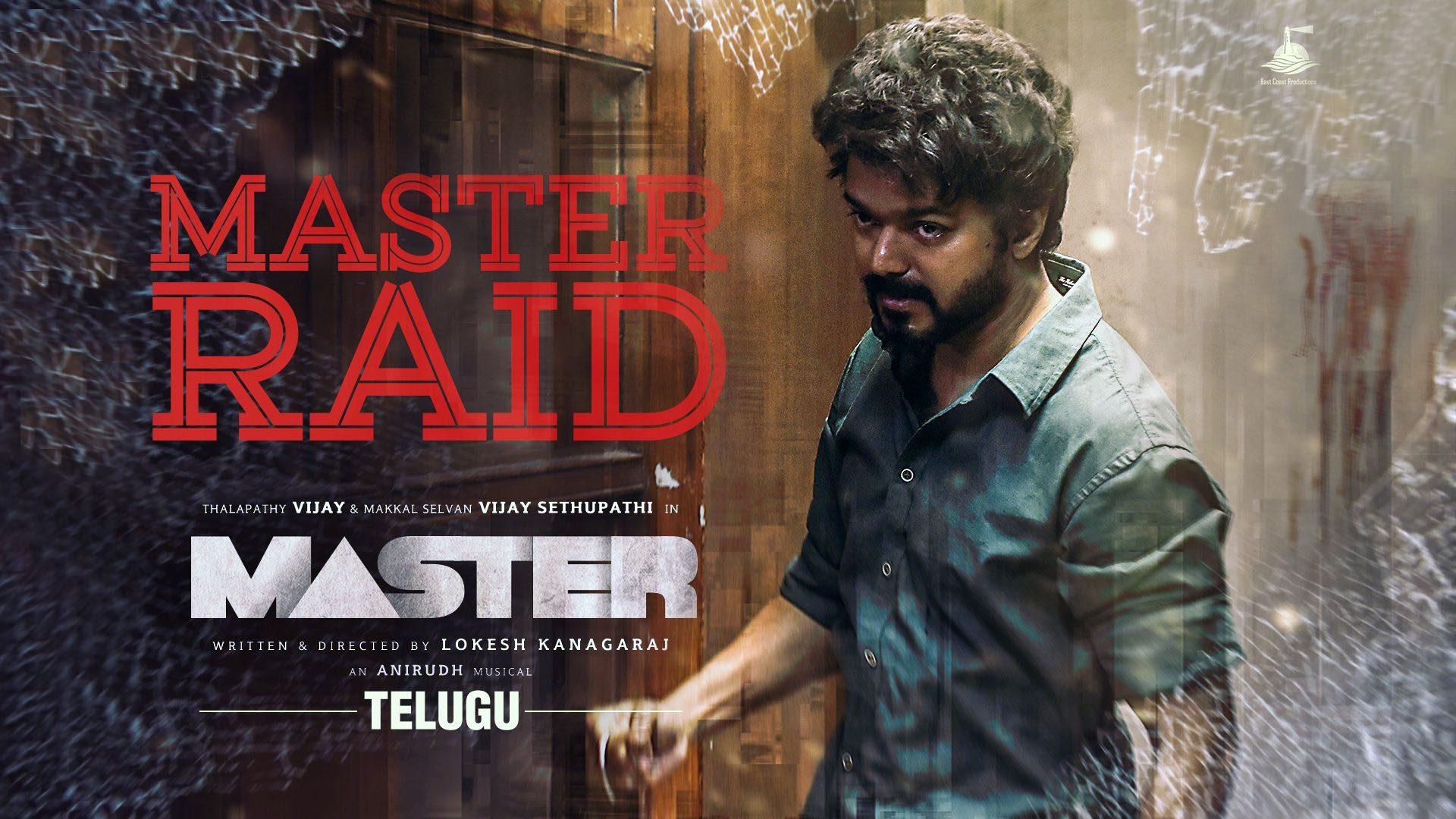 Vijay's Master Movie Posters