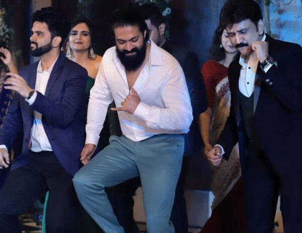 Yash Dance at Ramesh Aravind Daughter Niharika Wedding Reception