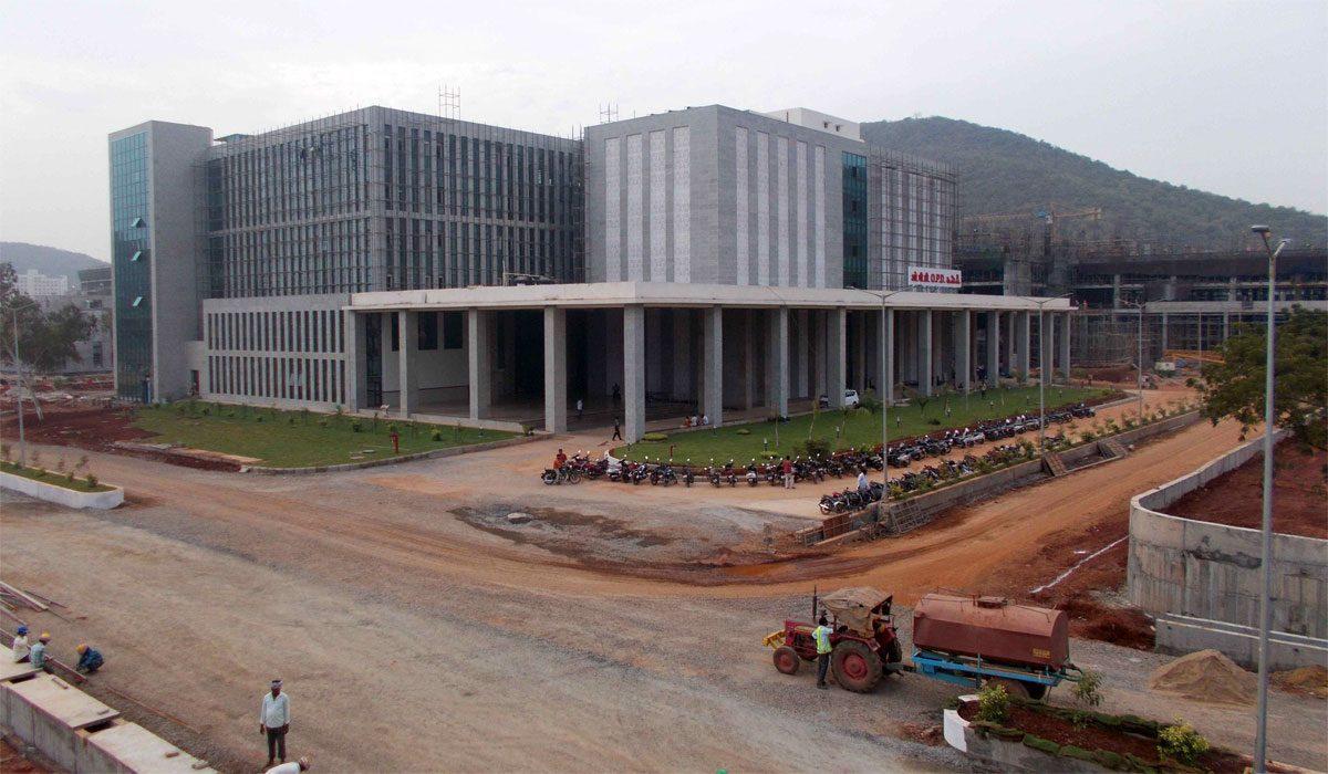 AIIMS Mangalagiri construction halted due to lack of sand