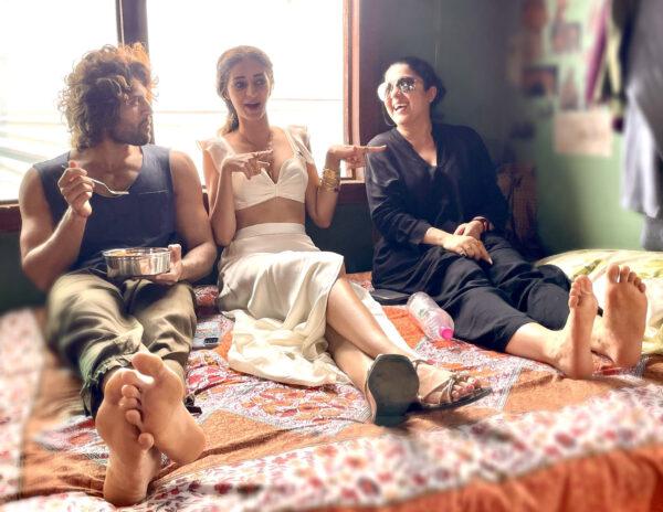 Deverakonda's-'Liger'-Hottie-Weekend-Short-Dress