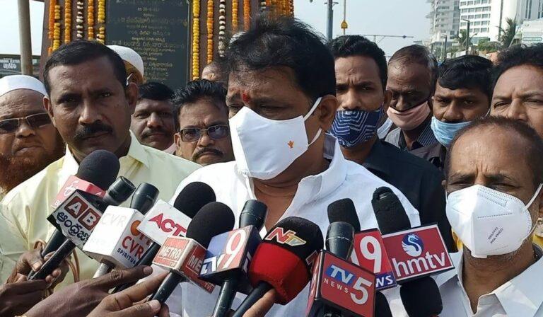 Ganta Srinivasa Rao comments on Visakhapatnam Steel privatisation