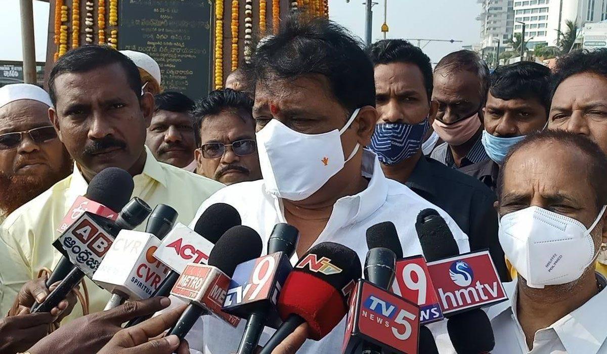 Ganta Srinivasa Rao comments on Visakhapatnam Steel privatisation