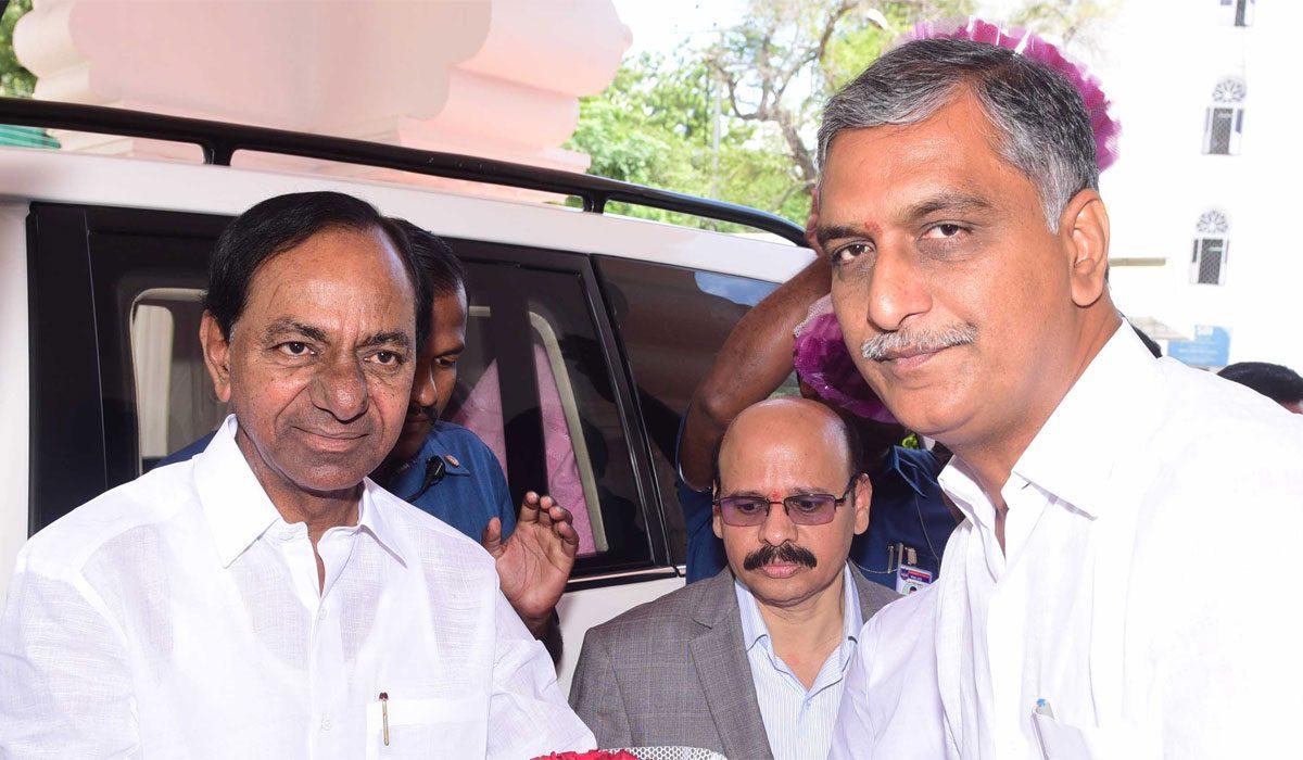 KCR Harish Rao