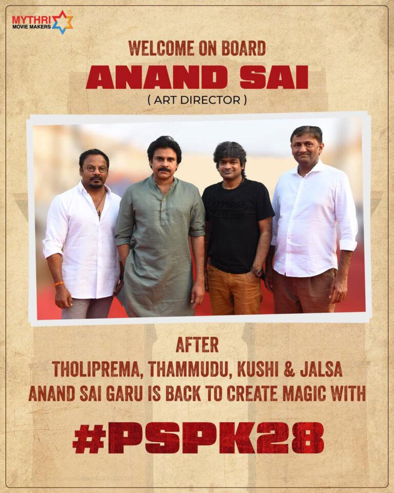 PSPK28 Pawan Kalyan - Harish Shanar - Mythri Movie Makers