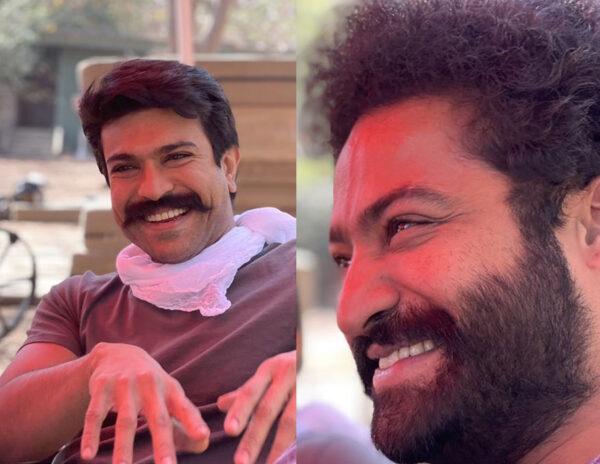 Ram Charan NTR RRR Movie unseen photos