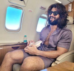 Liger Vijay Deverakonda Lands in Mumbai