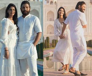 Allu Arjun Sneha Reddy Celebrating Their 10th Wedding Anniversary