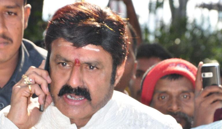 Balayya in a Wildlife Sanctuary