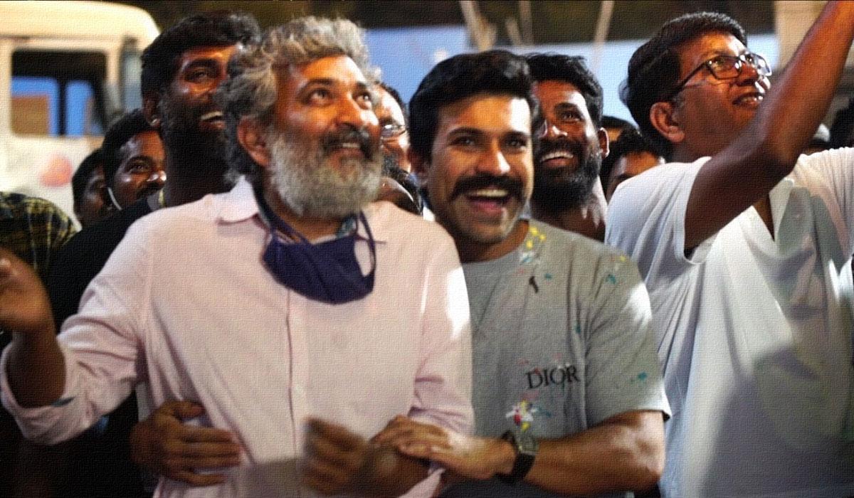 Rajamouli - RRR Team Celebrates Ram Charan Birthday