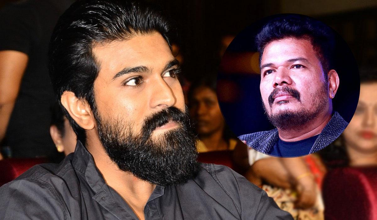 Shankar Keeping Charan Fans in Clouds!