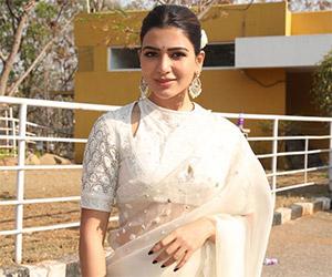 Samantha Akkineni at Shaakuntalam Movie Launch