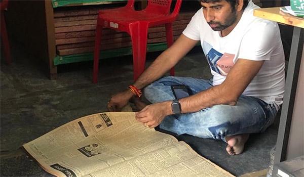 Balayya's Script Research in 100-Year-Old Library