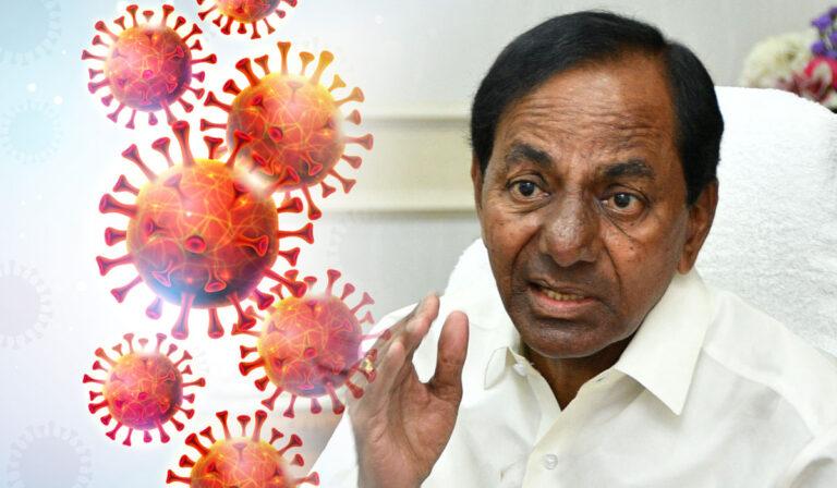 KCR - Telangana - Covid cases