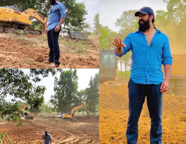 KGF 2 Yash Farming