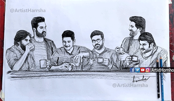 Pic Talk: Top Tollywood Stars Sit Down For Coffee