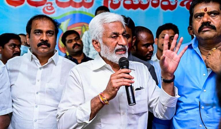 Vijaya Sai Reddy Tweets on Chandrababu Naidu