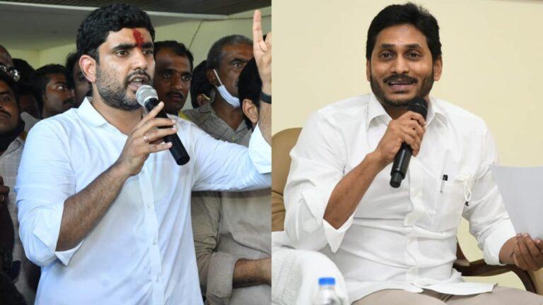 YS Jagan - Nara Lokesh
